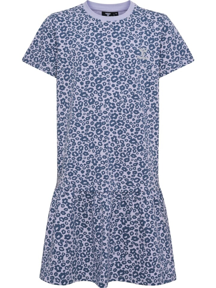 

Платье Hummel S/S Hmlannika Mädchen, цвет cosmic sky