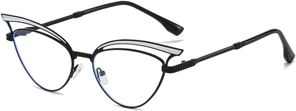 

Большие солнцезащитные очки «кошачий глаз» с полой внутренней частью, в стиле ретро, ​​винтаж, с золотыми зеркальными линзами, женские солнцезащитные очки, SUN1915 Generic, Black Clear