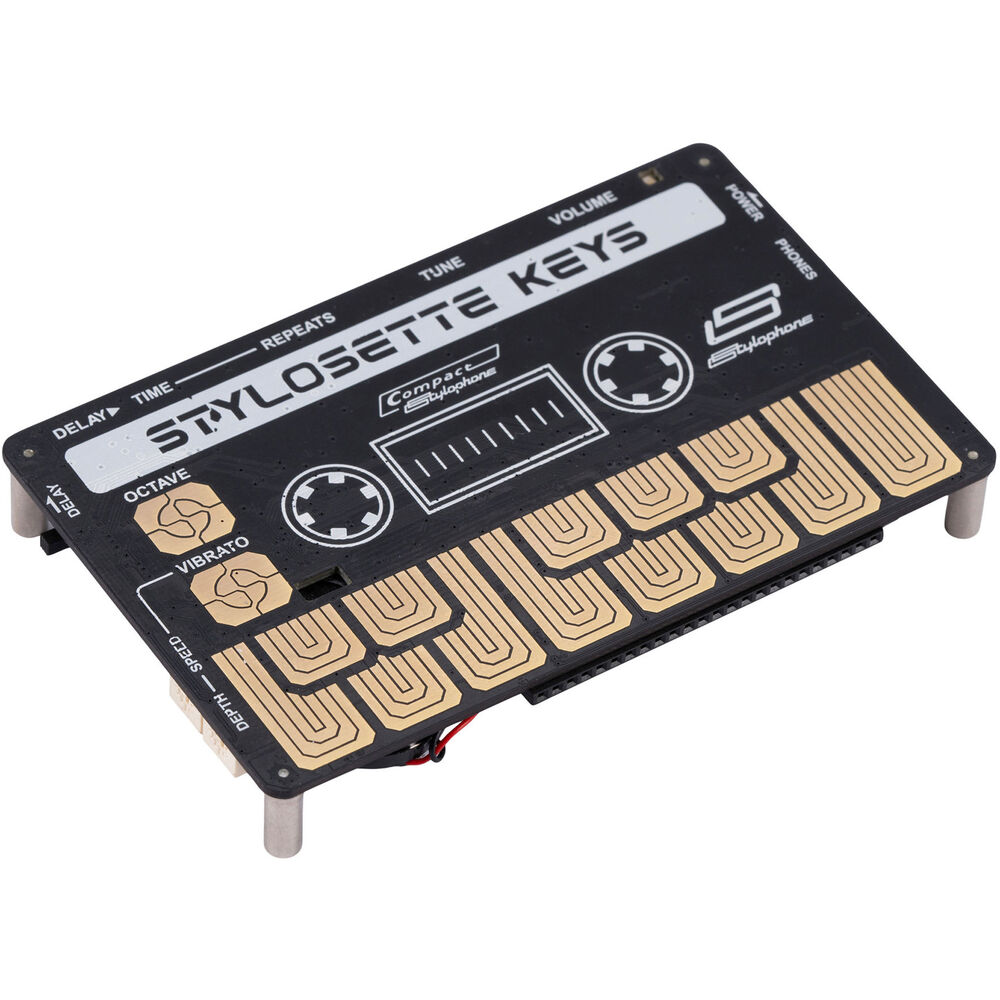 

Синтезатор Stylophone Stylosette Touch Keyboard and Cassette STYLOSETTE