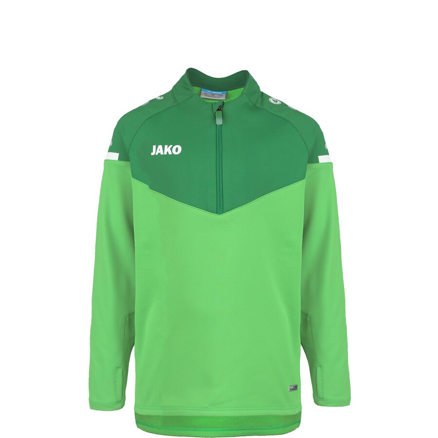 

Спортивная толстовка JAKO Champ 2.0, цвет Grass green/Light green