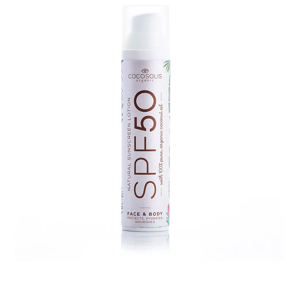 

Солнцезащитный крем Natural Sunscreen Lotion Spf50 Cocosolis, 100 мл