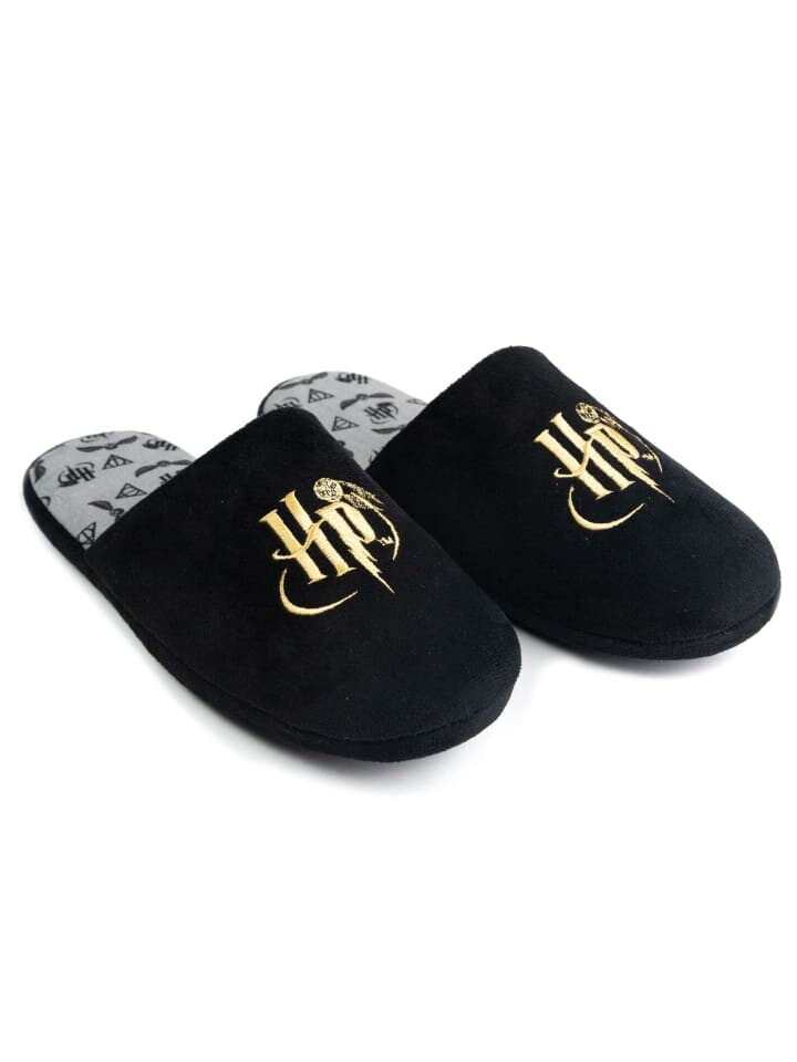 

Тапочки United Labels Harry Potter Schlappen Pantoffeln, черный