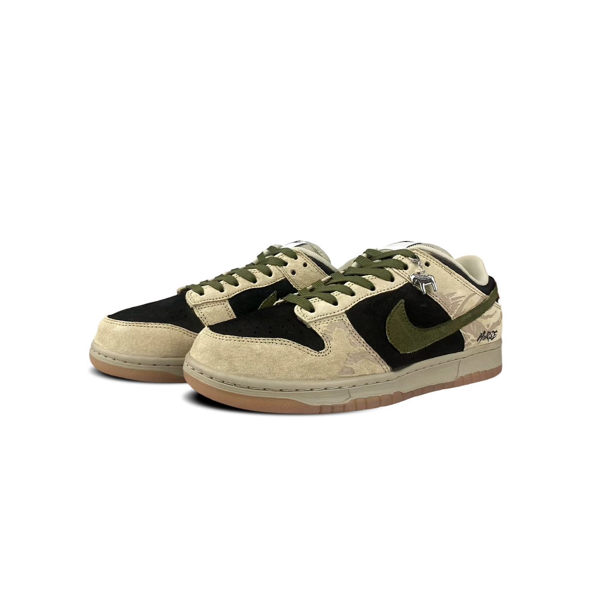 Dunk SB BNK Immediate Success устойчивые к истиранию низкие кроссовки для скейтбординга unisex Nike, коричневый — фото 4