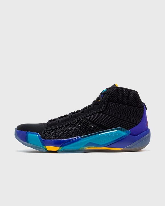 

Кроссовки Jordan Air Jordan Xxxviii Basketball Shoes, цвет black/true red-bright concord-aquat