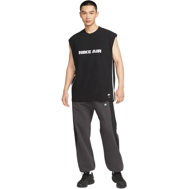 Майка Nike Air Tank Tops черная/белая — фото 3