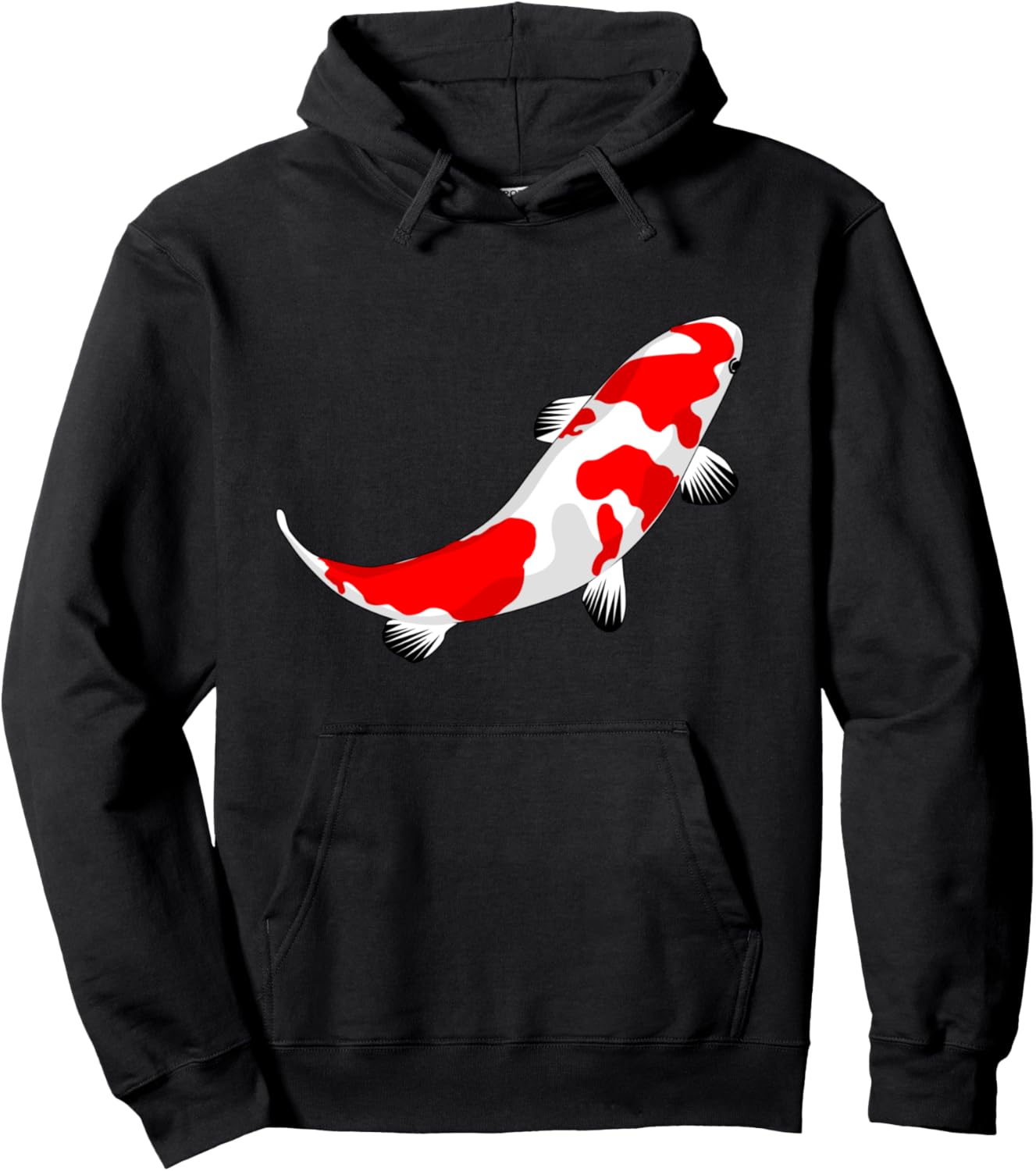 

Koi Koi-Carp Японская рыба Kanji-Carp Kohaku Shubunkin Showa Толстовка Japan Fishing Fisherman Carp, черный