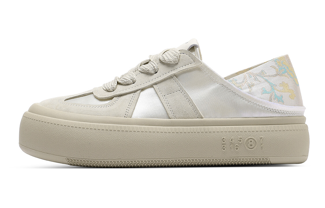 

Кроссовки C°BANNER Skateboarding Shoes Women's Low-top Beige White, цвет Off White