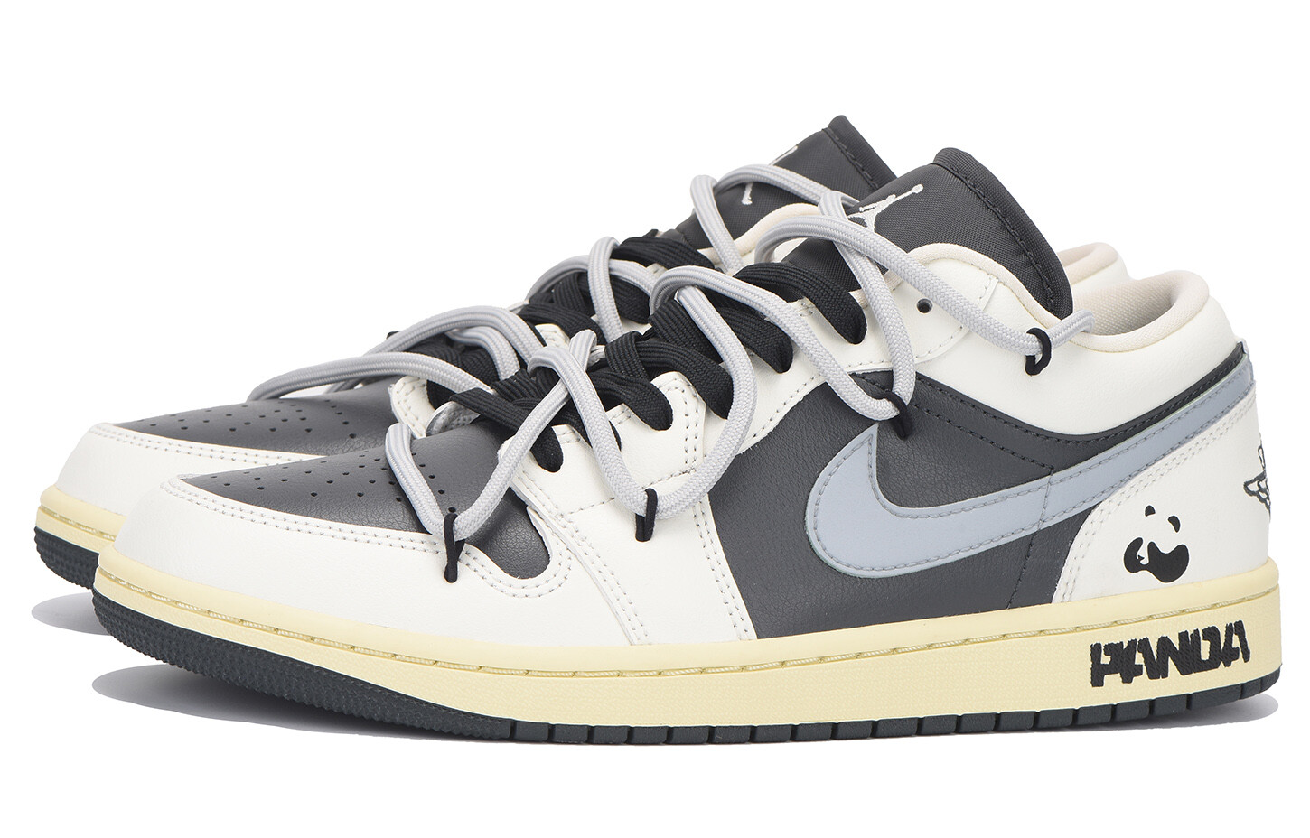 

Баскетбольные кроссовки Air 1 Vintage женские с низким верхом серый Jordan