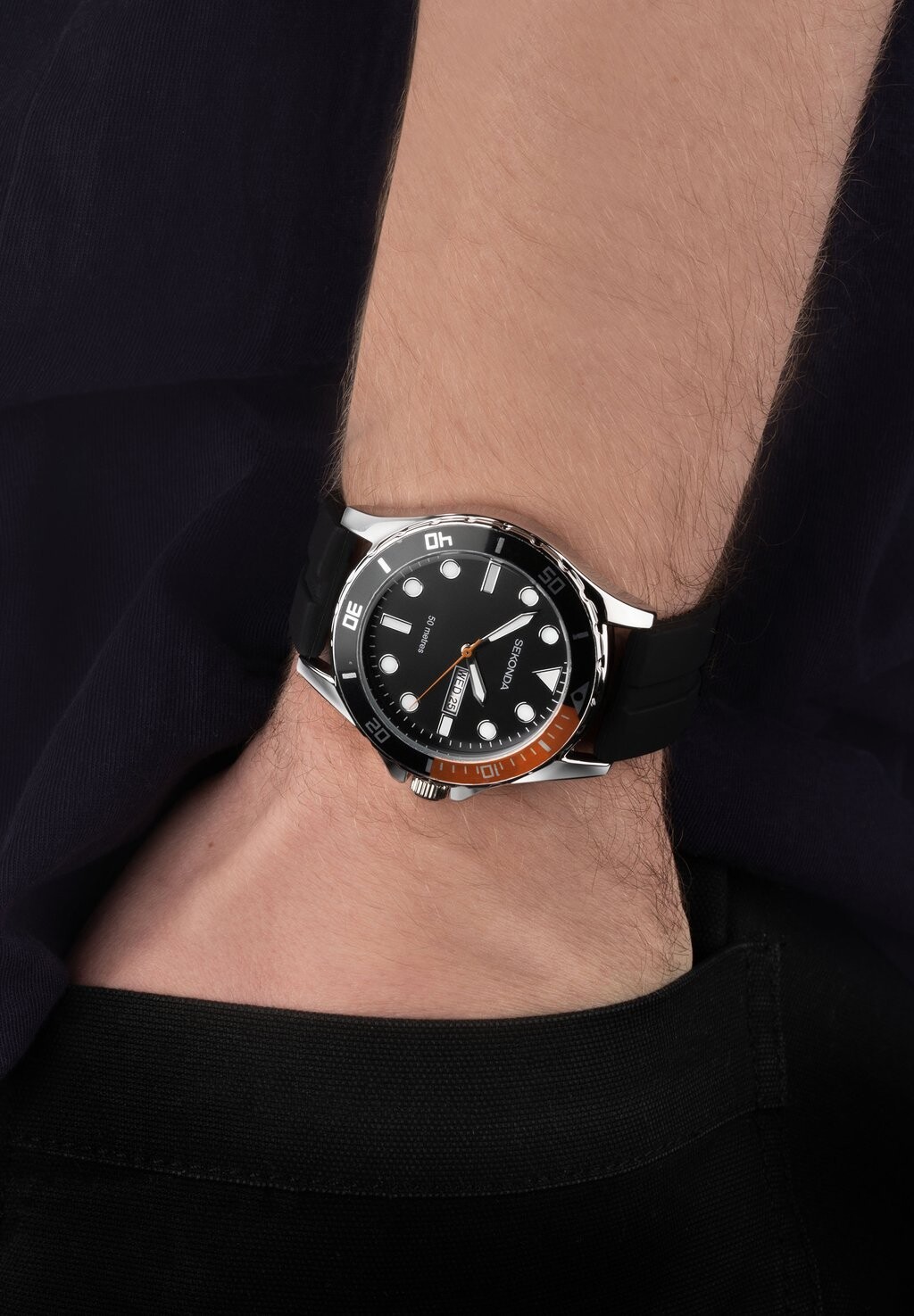 

Часы BALEARIC STRAP Sekonda, крапчатый антрацит