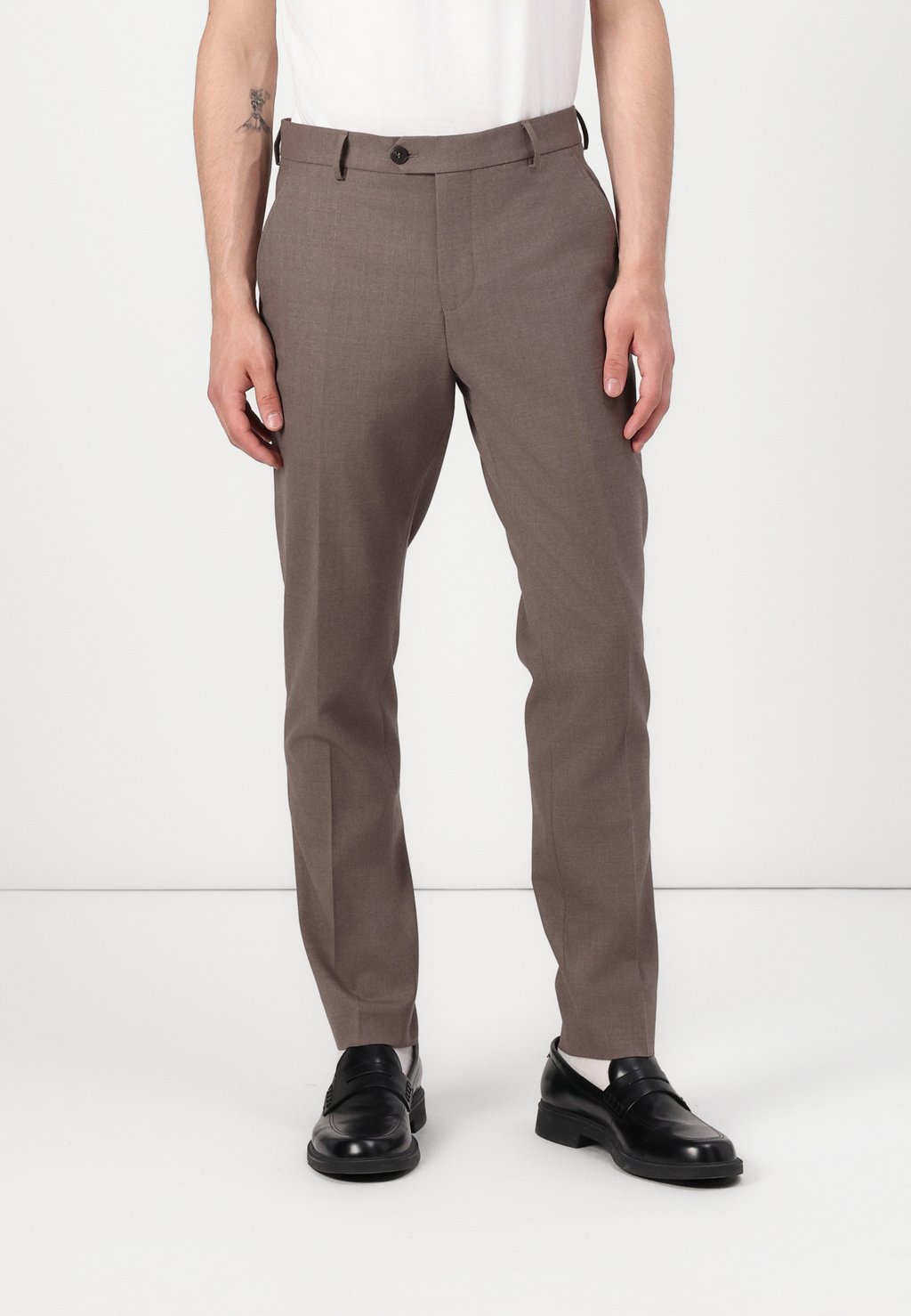 

Брюки SLHSLIM THEO LANO Selected Homme, коричневый