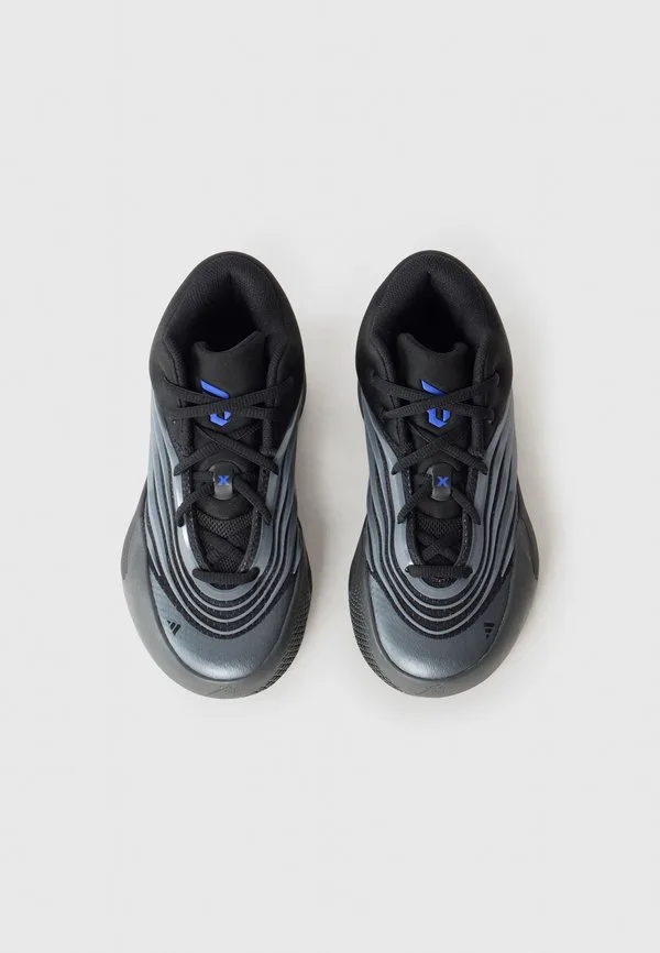 Баскетбольные кроссовки dame x унисекс Adidas Performance, Core Black/Iron-Coloured/Lucid Blue — фото 4