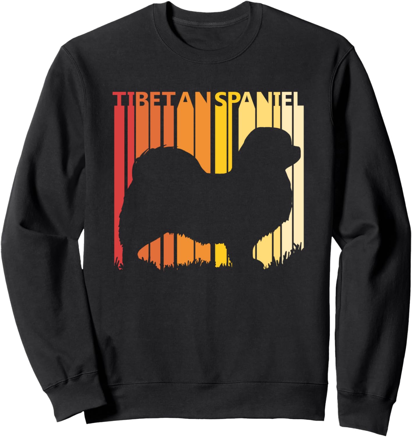 

Толстовка с изображением тибетского спаниеля для владельца домашнего животного Cute Tibetan Spaniel Accessories, черный