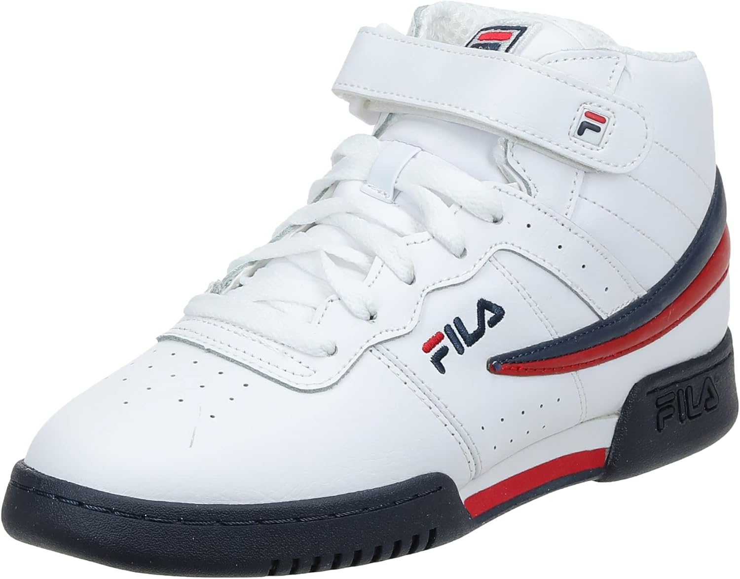 

Мужские модные кроссовки Fila F-13 M, белый/красный/синий/темно-синий