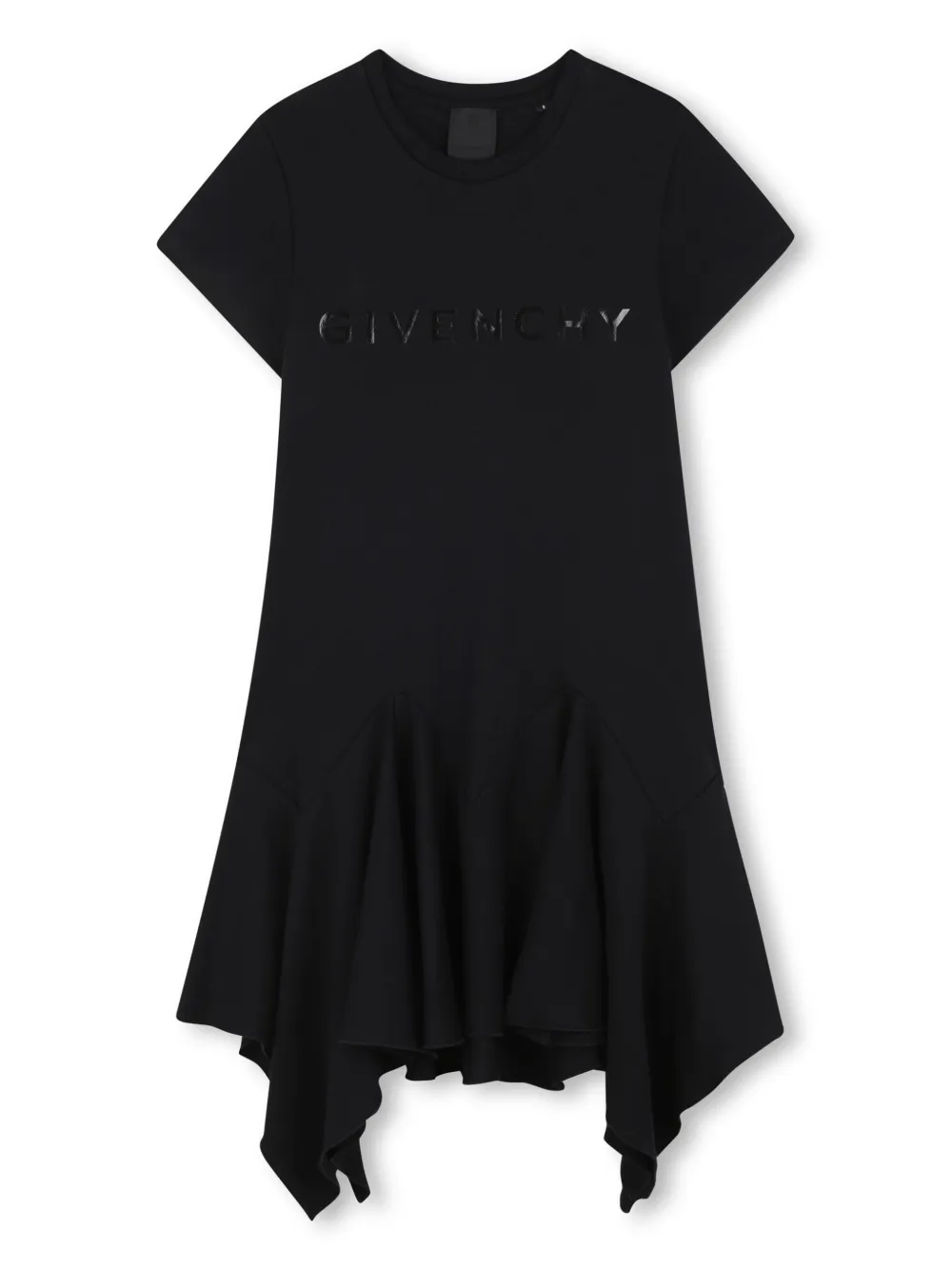 

Платье с пуговицами Givenchy Kids, черный