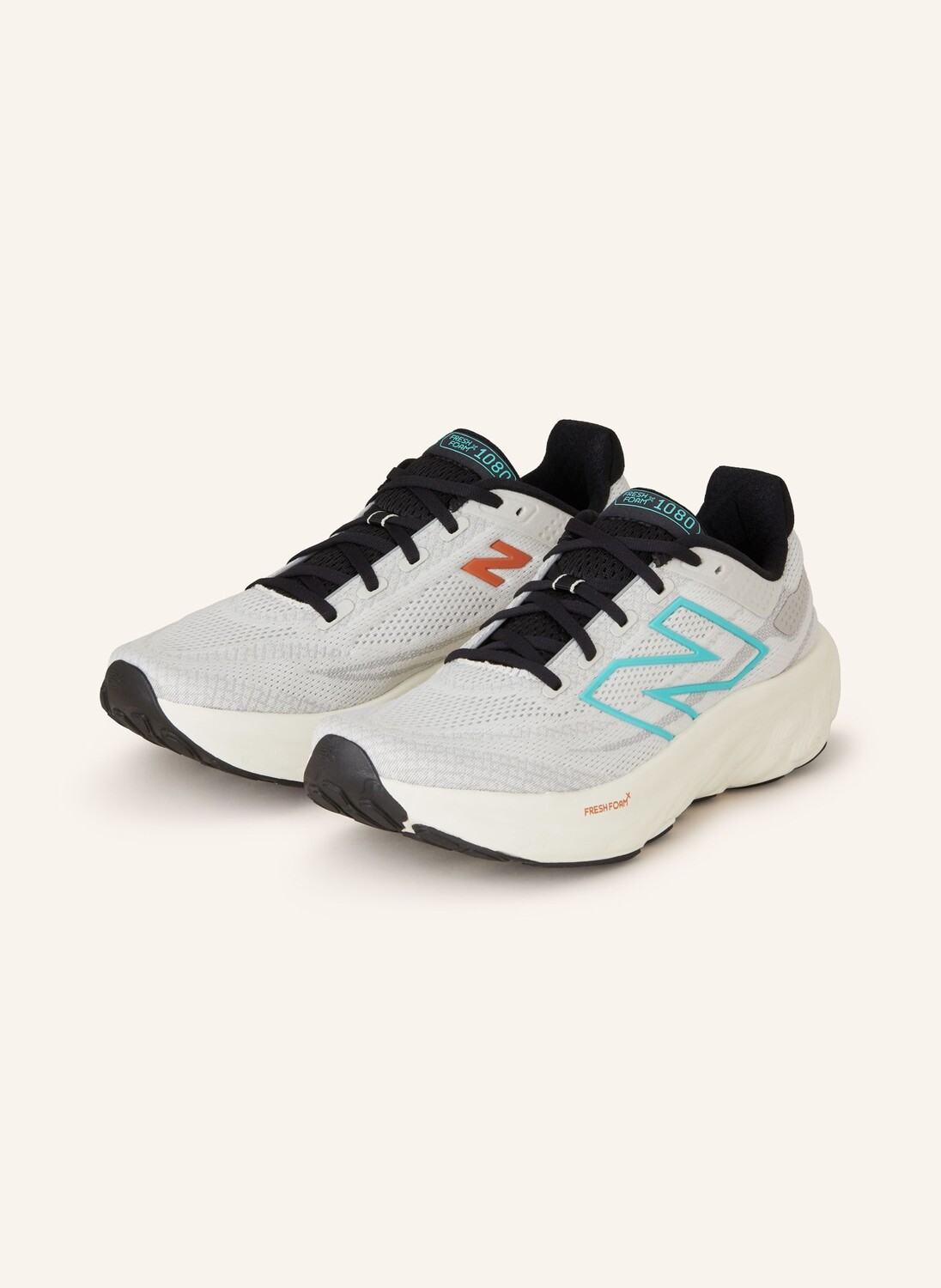 

Кроссовки fresh foam x 1080 new balance, цвет HELLGRAU/GRAU