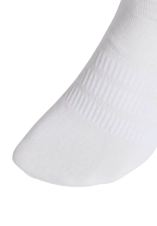 Унисекс тонкие легкие спортивные носки до щиколотки, упаковка из 6 пар. Adidas Performance, Grey White Black — фото 3