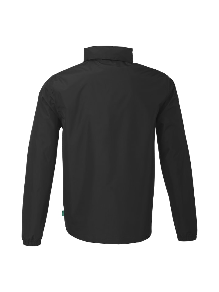 Базовая переходная всепогодная куртка черного цвета uhlsport — фото 2