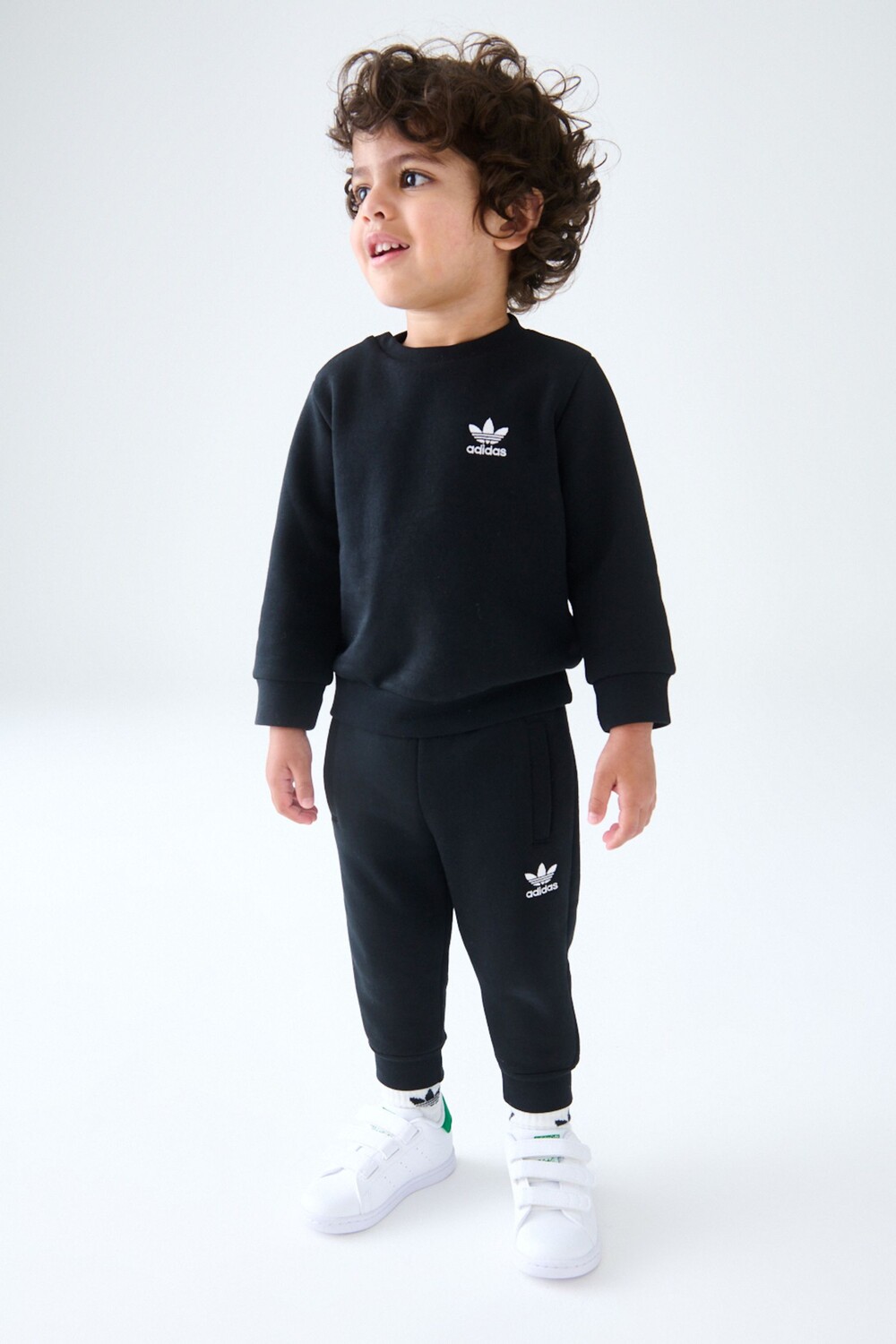 

Детский набор для экипажа Adidas, черный