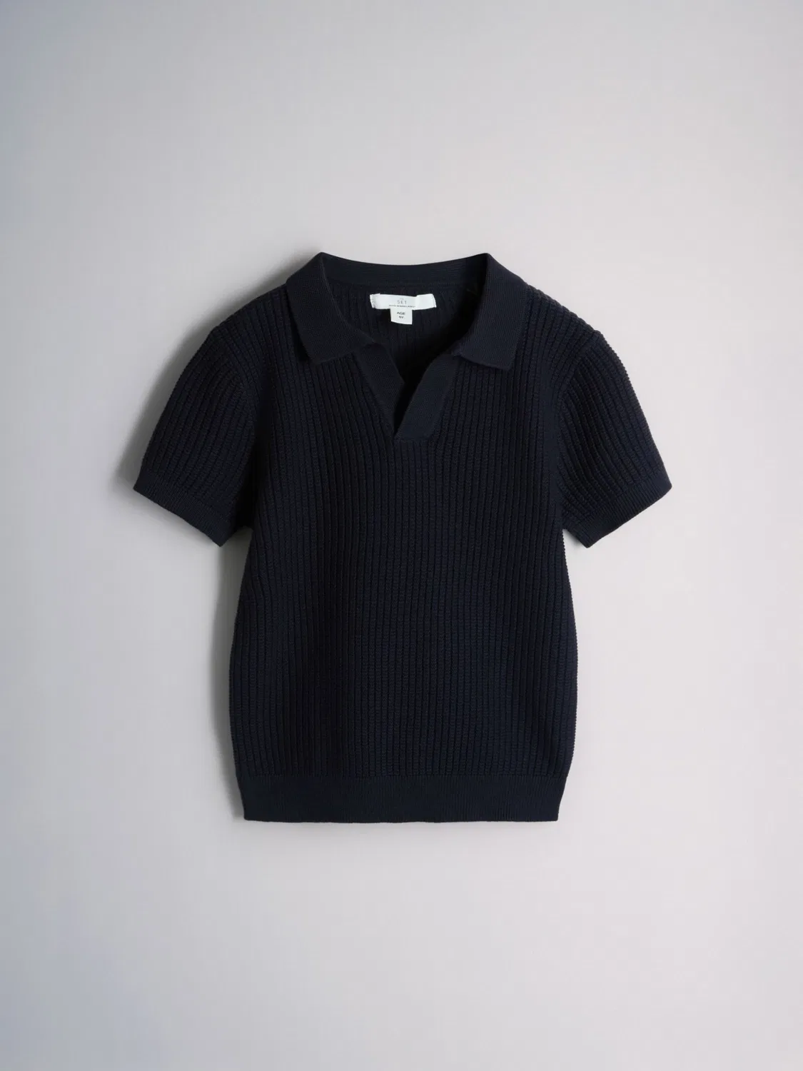 Свитер The Set, Royal Blue/Black — фото 3