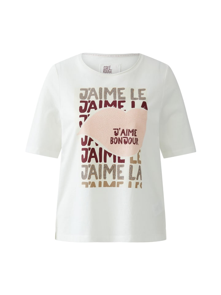 

Футболка с изображением танцора в облаке Oui