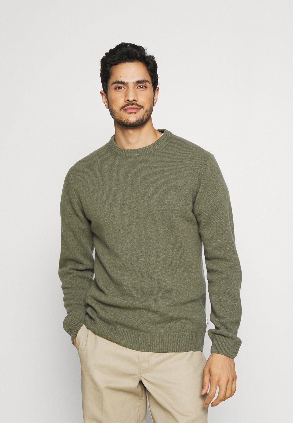 

Свитер Karl Crew Neck Bounty Casual Friday, цвет olivine melange