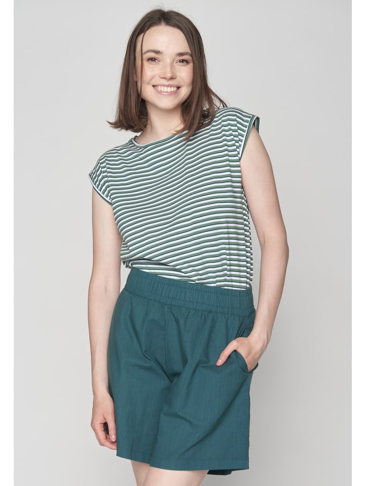 

GreenBomb Скромная базовая модель в оливковую полоску