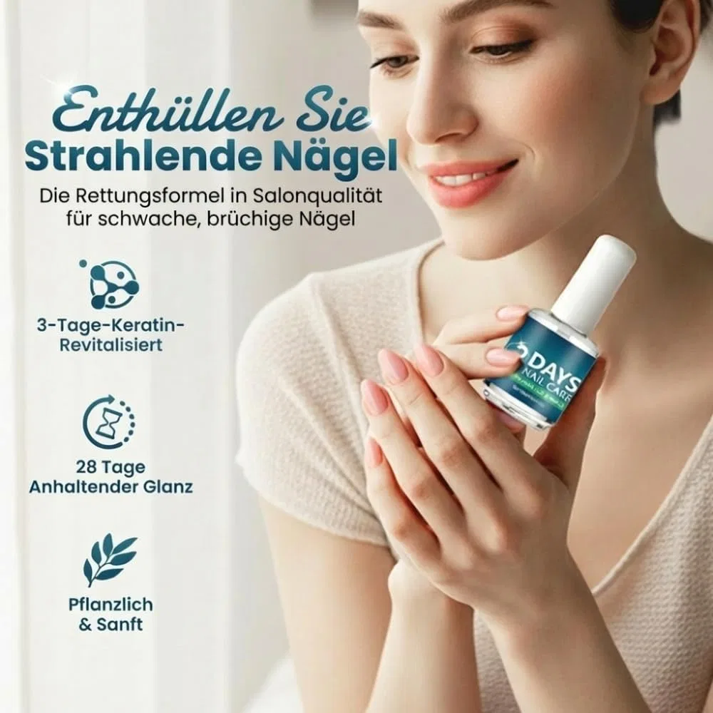 Масло для ногтей 3 Days Nail Care, глянцевое, прозрачное, быстросохнущее, 16 мл Givuaime, 1 — фото 2