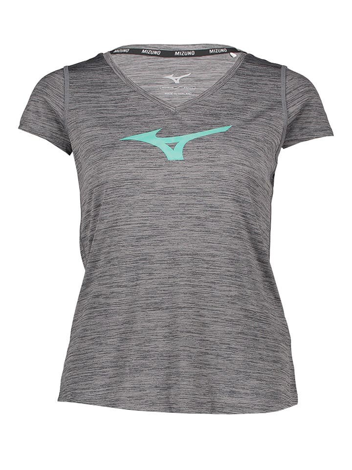 

Функциональная рубашка Mizuno Laufshirt Core, серый