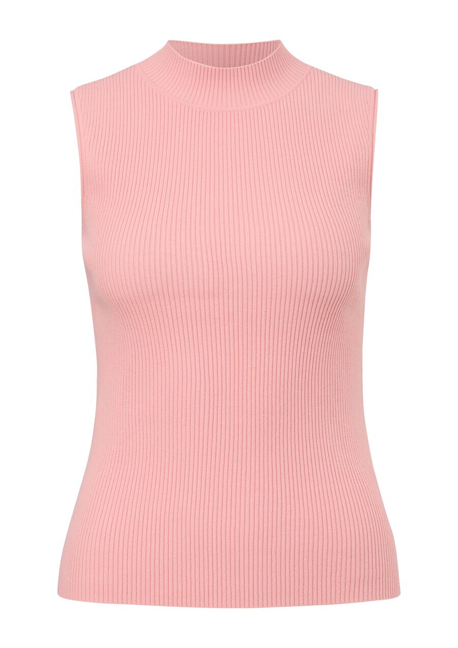 

Вязаный топ COMMA Knitted Top, розовый