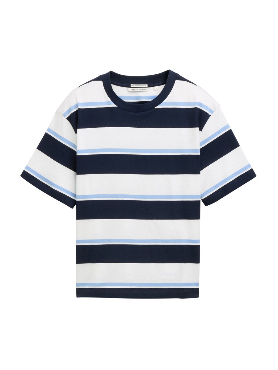 

Рубашка TOM TAILOR DENIM, цвет marine blue/Light blue