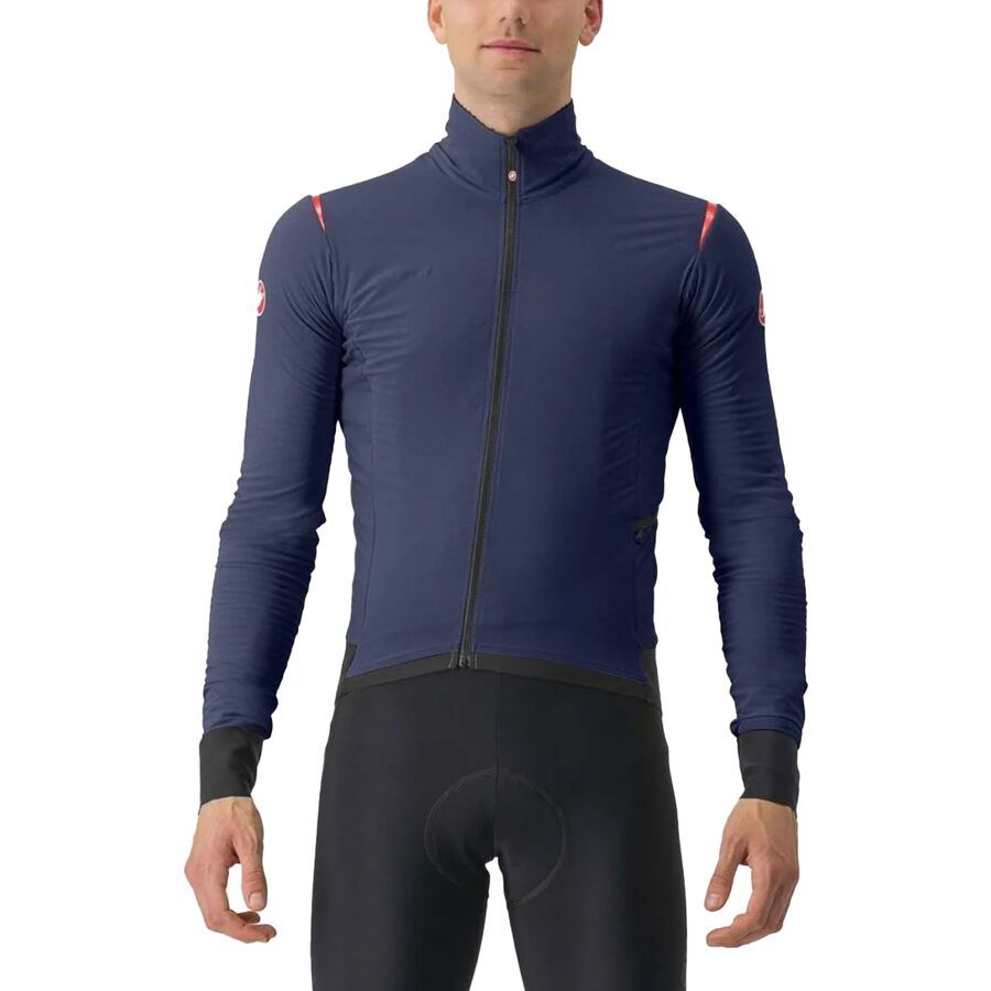 

Куртка Castelli Alpha Flight RoS Castelli, Belgian Blue/Pompeian Red/Rock Blue