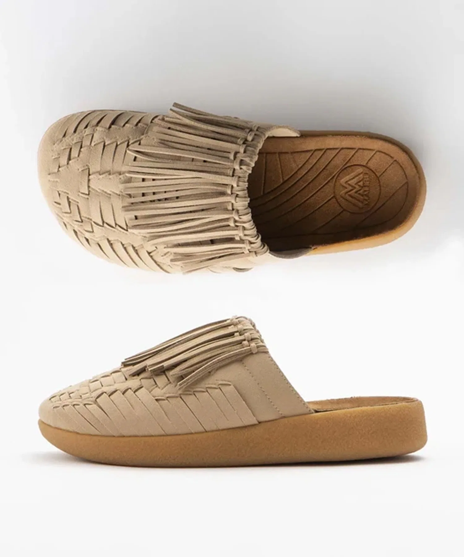 Унисекс сандалии-мюли MALIBU SANDALS THUNDERBIRD бежевые