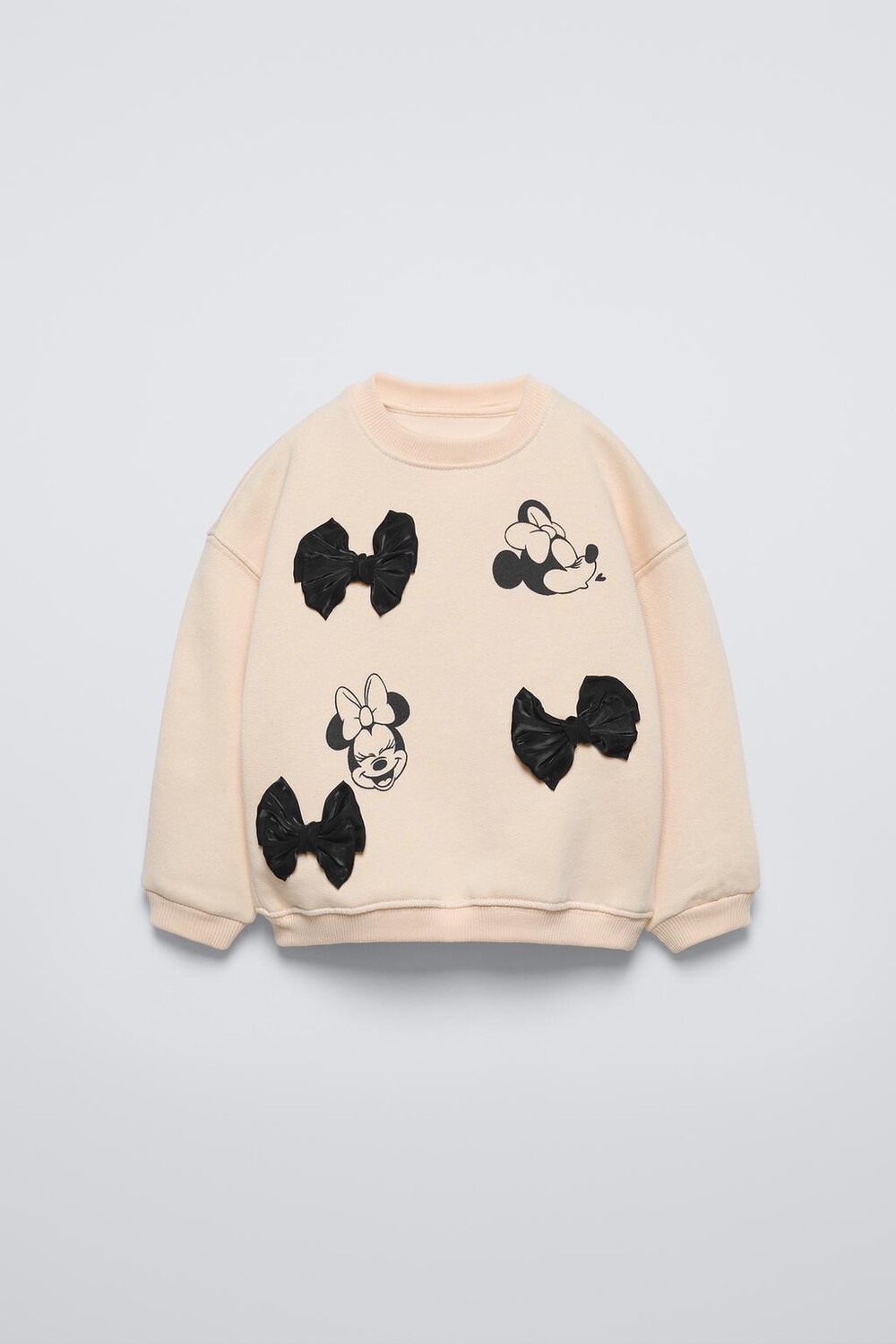 

Свитер минни маус disney bow ZARA, цвет vanilla