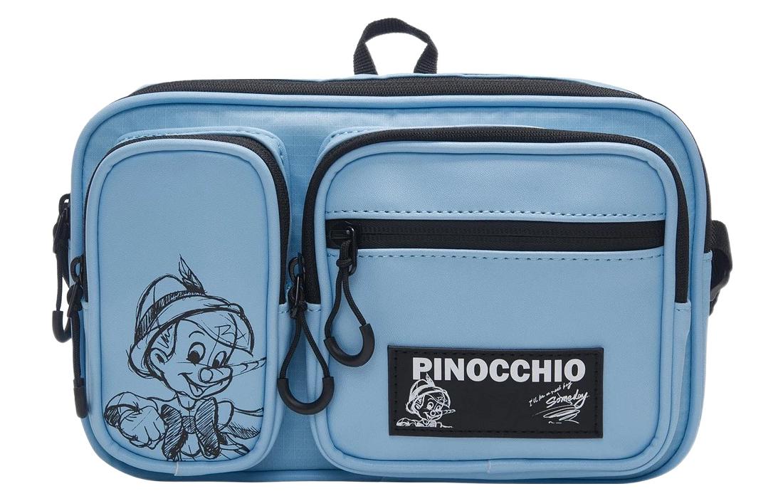 

Сумка-мессенджер LiNing X Disney Pinocchio из полиамида, сумка через плечо, обычная, унисекс, синяя