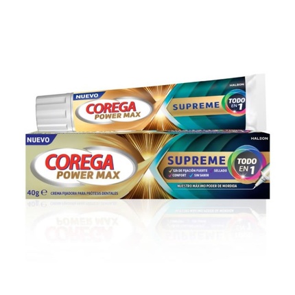 

Крем для фиксации зубных протезов Supreme Fixing Cream для зубных протезов - 40 грамм Corega