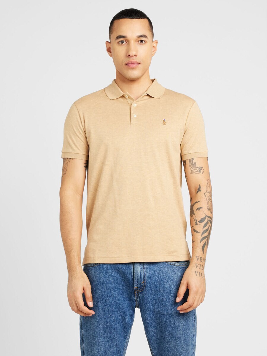 Футболка Polo Ralph Lauren, кэмел — фото 2
