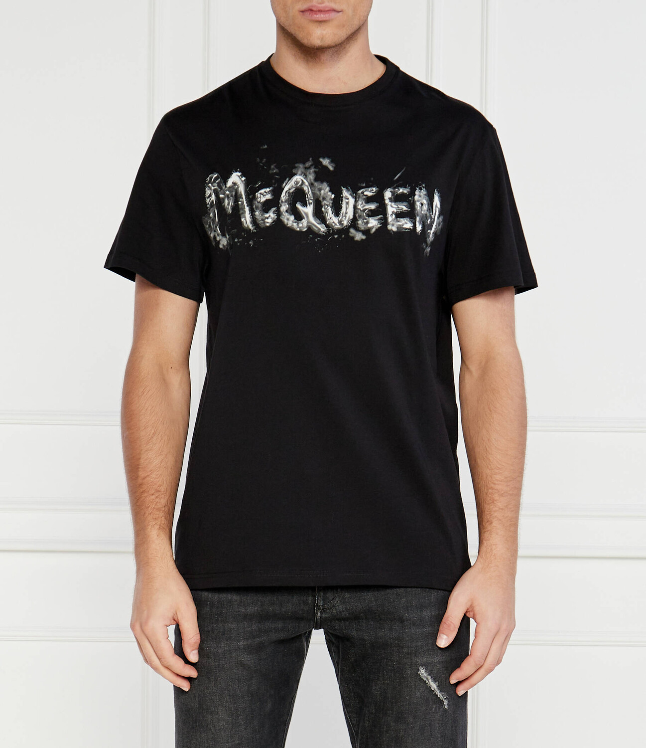 

Футболка Alexander McQueen Regular Fit, черный