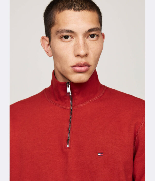 Толстовка Tommy Hilfiger Essential Regular Fit, красный — фото 4