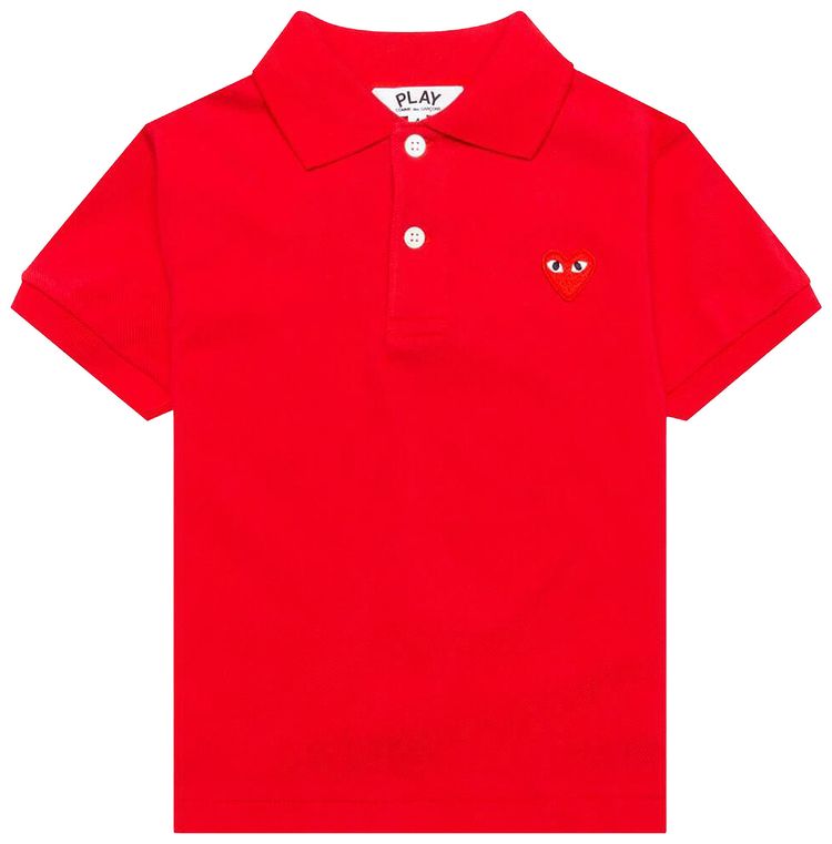 

Поло Comme des Garçons PLAY Polo Shirt 'Red', красный