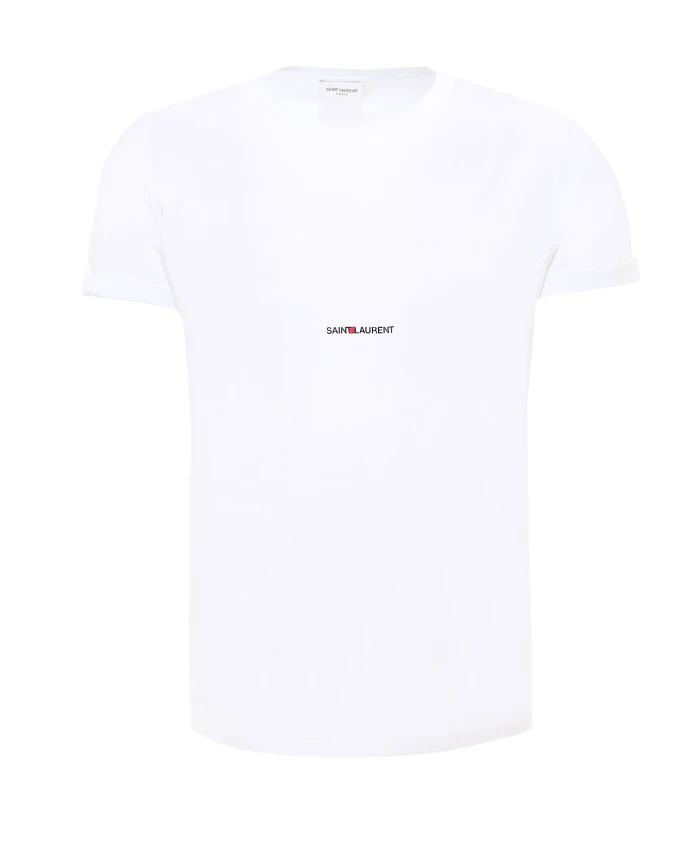 

Футболка «Рив Гош» Saint Laurent, белый