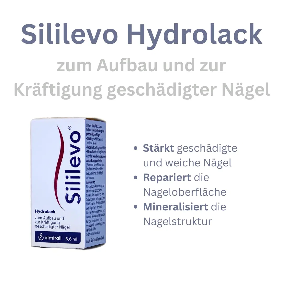 Гидролак для ногтей Sililevo Hydro Varnish Pharma Perle, 1 X 6.6 Ml — фото 3