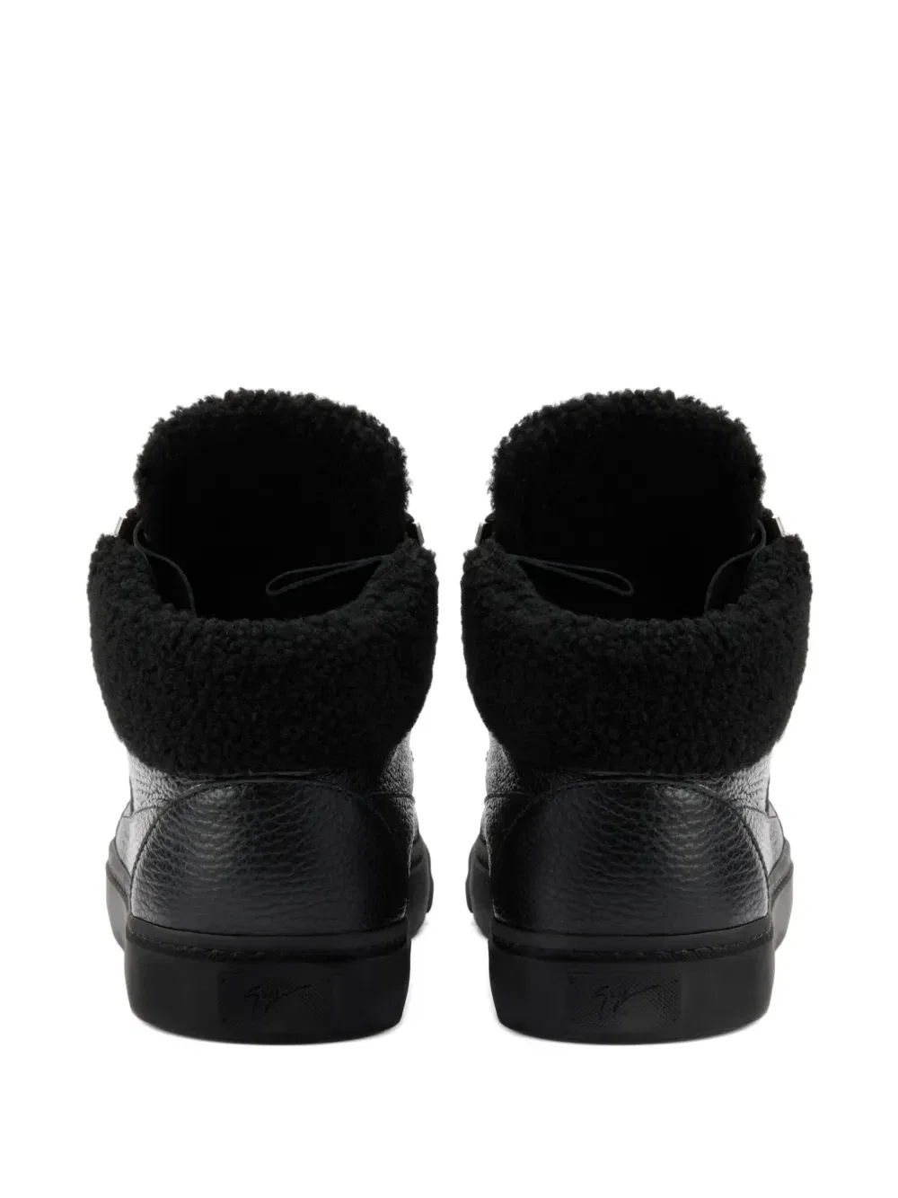 Кеды Kriss с боковыми молниями Giuseppe Zanotti, черный — фото 3