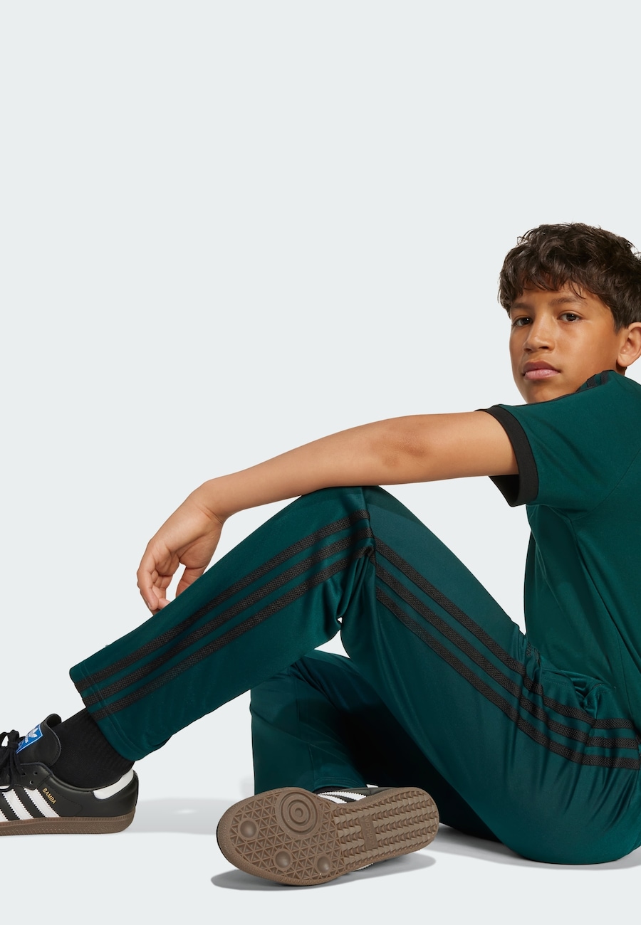 Обычные брюки ADIDAS ORIGINALS Adicolor Firebird, темно-зеленый — фото 4