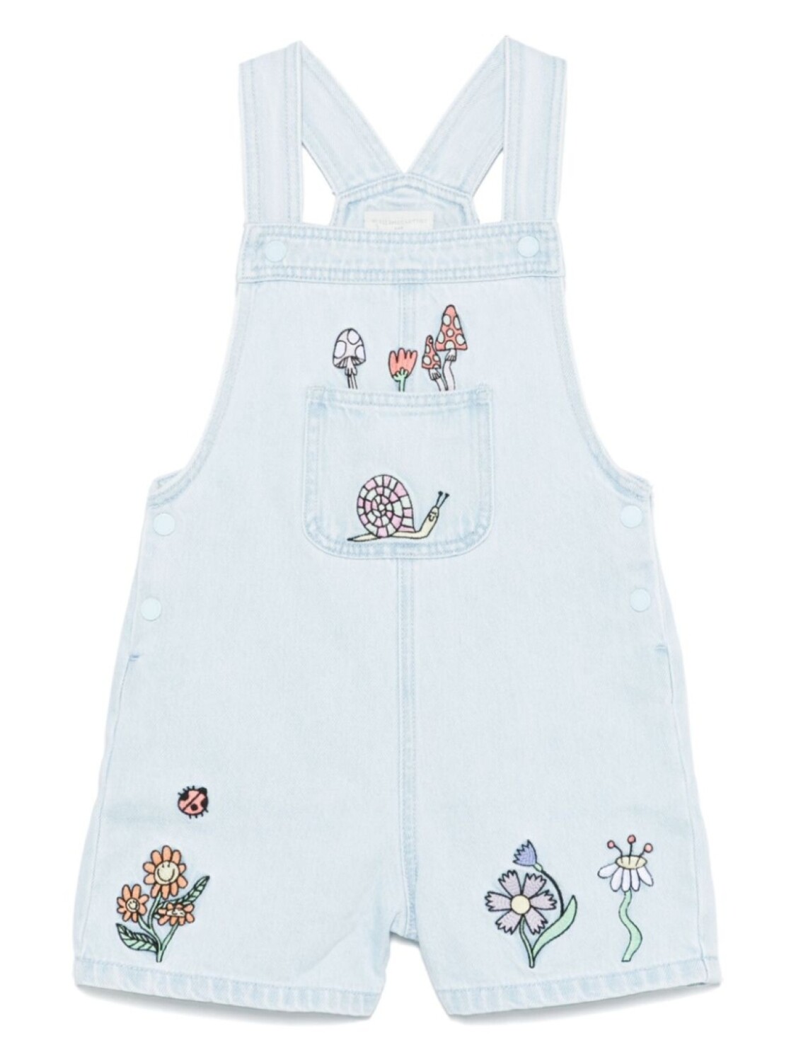 

Комбинезон с вышитым мотивом Stella McCartney Kids, синий