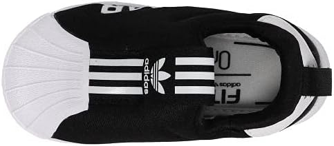 Кроссовки adidas Superstar 360 X для маленьких мальчиков, белый/черный — фото 4