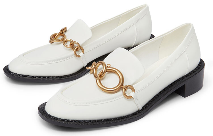 Туфли Mary Jane женские низкие розовые/белые Charles&Keith — фото 4