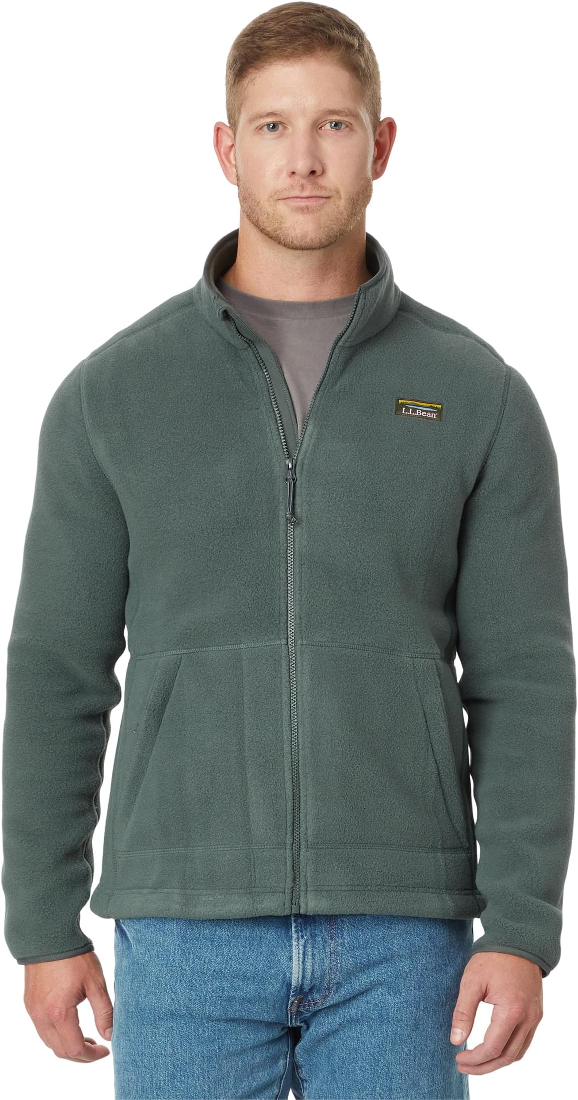 

Мужская флисовая куртка Mountain Classic L.L.Bean, Shadow Green