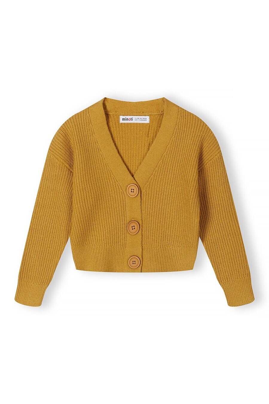 

Вязаный кардиган MINOTI Knit Cardigan, цвет mustard