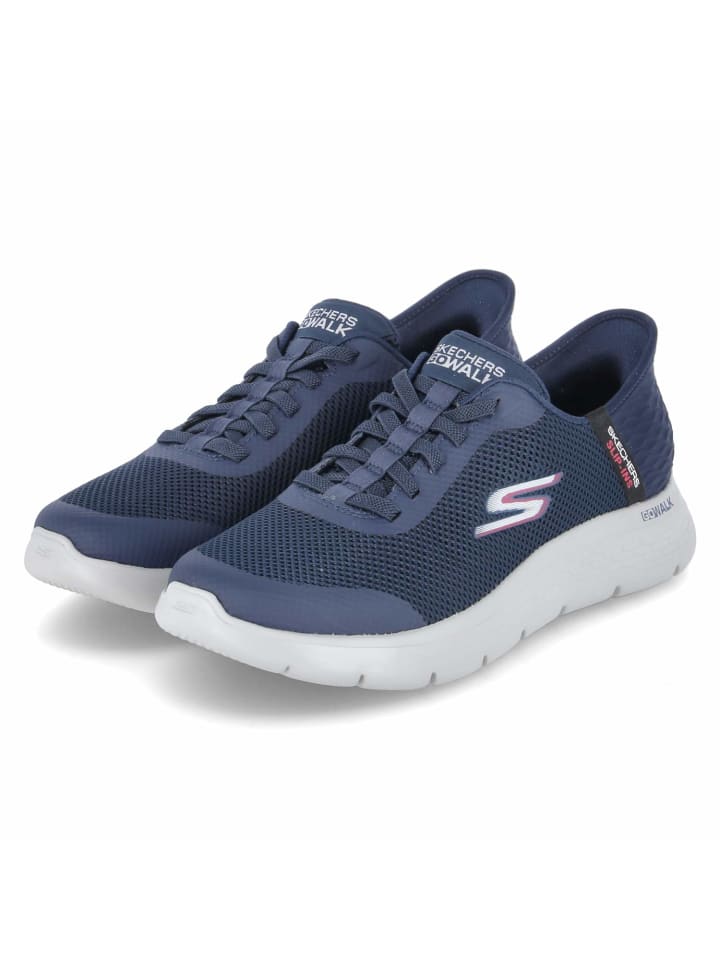 

Кроссовки на шнуровке Skechers, синий