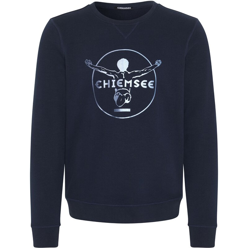 

Толстовка с крупным принтом на спине — сертифицирована GOTS Chiemsee, цвет night sky, Зеленый, Толстовка с крупным принтом на спине — сертифицирована GOTS Chiemsee, цвет night sky